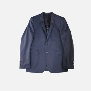 COS Mens Wool Blazer Suit Jacket Navy Size 42 Single Breasted Formal Occasion